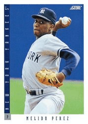 Melido Perez #86 Base Set