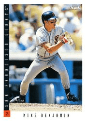 Mike Benjamin #603 Base Set