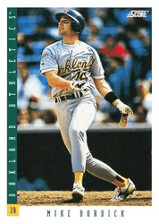 Mike Bordick #100 Base Set
