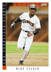 Mike Felder #621 Base Set