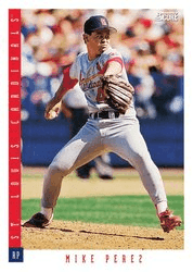 Mike Perez #345 Base Set