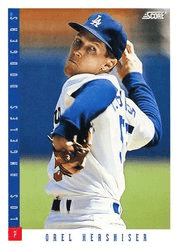 Orel Hershiser #90 Base Set