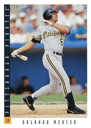 Orlando Merced #137 Base Set
