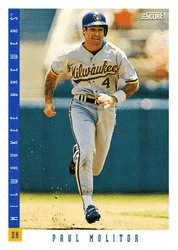 Paul Molitor #598 Base Set