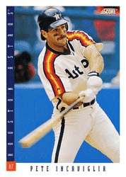 Pete Incaviglia #568 Base Set