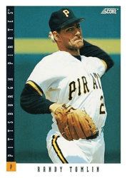 Randy Tomlin #101 Base Set