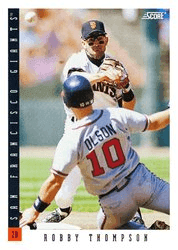 Robby Thompson #593 Base Set