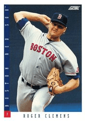Roger Clemens #7 Base Set