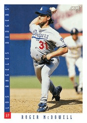 Roger McDowell #605 Base Set