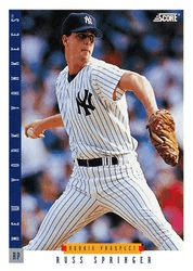 Russ Springer #238 Base Set