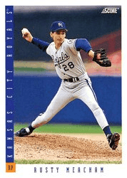 Rusty Meacham #378 Base Set