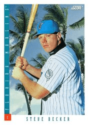 Steve Decker #653 Base Set