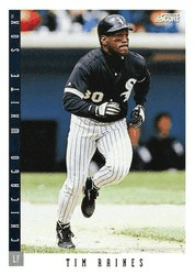 Tim Raines #658 Base Set