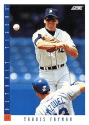 Travis Fryman #11 Base Set