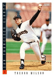 Trevor Wilson #401 Base Set