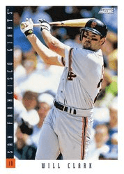 Will Clark #22 Base Set