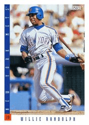 Willie Randolph #613 Base Set