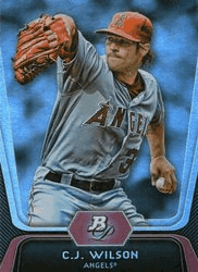 C.J. Wilson #61 Base Set