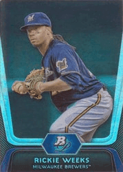 Rickie Weeks #42 Base Set