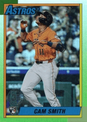 Cam Smith #U90-44 1990 Topps Baseball