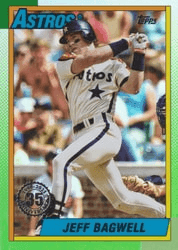 Jeff Bagwell #U90-27 1990 Topps Baseball