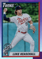 Luke Keaschall #U90-1 1990 Topps Baseball