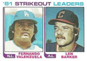 '81 Strikeout Leaders
