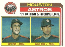 Astros Leaders / Checklist