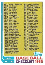 Checklist: 661-792