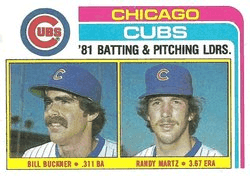 Cubs Leaders / Checklist