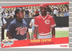 Power Center (Kirby Puckett / Eric Davis)