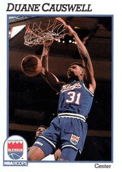 Duane Causwell #182 Base Set