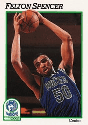 Felton Spencer #130 Base Set