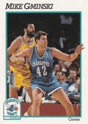 Mike Gminski #22 Base Set