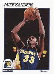 Mike Sanders #86 Base Set