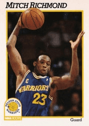 Mitch Richmond #73 Base Set