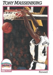 Tony Massenburg #437 Base Set