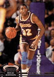 Magic Johnson #32 Base Set
