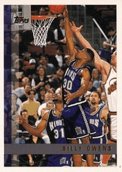 Billy Owens #37 Base Set
