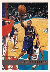 Carlos Rogers #127 Base Set