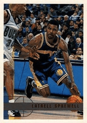 Latrell Sprewell #51 Base Set