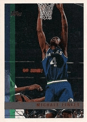 Michael Finley #159 Base Set