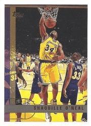 Shaquille O'Neal #109 Base Set