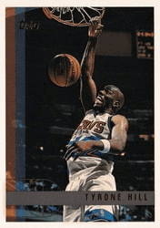Tyrone Hill #44 Base Set