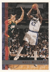Walt Williams #65 Base Set