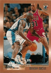 Anthony Mason #107 Base Set