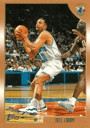 Dell Curry #57 Base Set