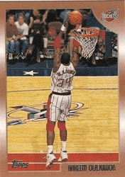 Hakeem Olajuwon #132 Base Set