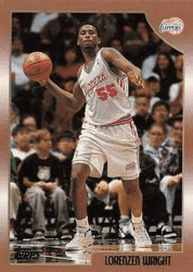 Lorenzen Wright #91 Base Set