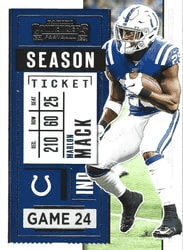 Marlon Mack #60 Base Set
